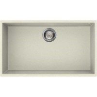 Single Bowl Undermount Cream Granite Kitchen Sink - Reginox