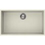 Single Bowl Undermount Cream Granite Kitchen Sink - Reginox