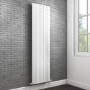 Vertical White Tall Flat Radiator - 1800 x 470mm