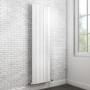 Vertical White Tall Flat Radiator - 1800 x 470mm