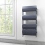 Anthracite Bathroom Towel Radiator - 1000 x 500mm