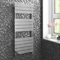 Chrome Vertical Bathroom Towel Radiator - 1200 x 500mm Chrome Vertical Bathroom Towel Radiator - 1200 x 500mm
