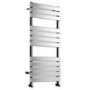 Chrome Vertical Bathroom Towel Radiator - 1200 x 500mm