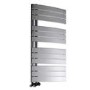 Chrome Vertical Bathroom Towel Flat Radiator - 1080 x 550mm