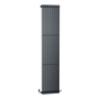 Vertical Anthracite Tall Radiator - 1800 x 399mm