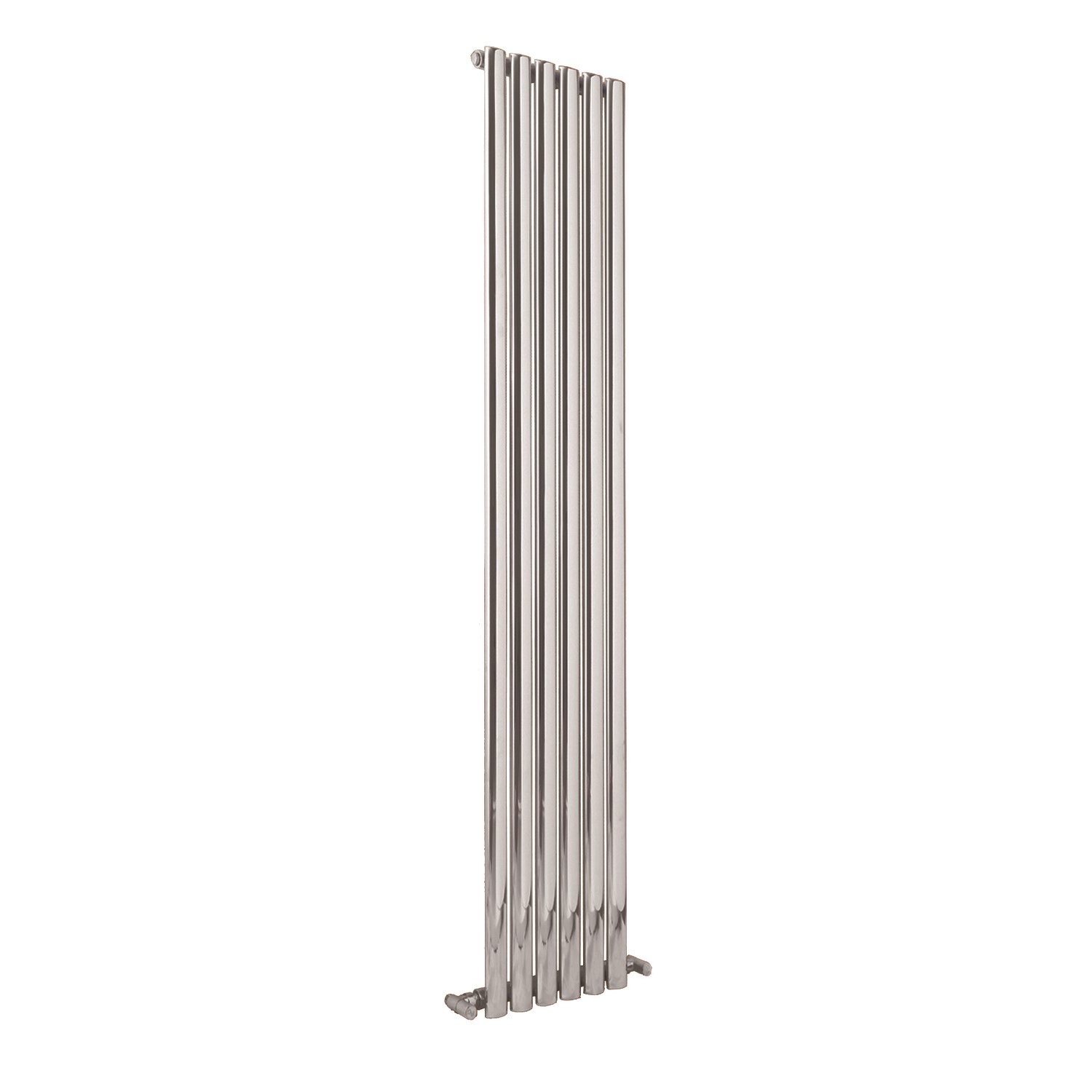 Chrome Vertical Tall Radiator - 1800 x 360mm - Better Bathrooms