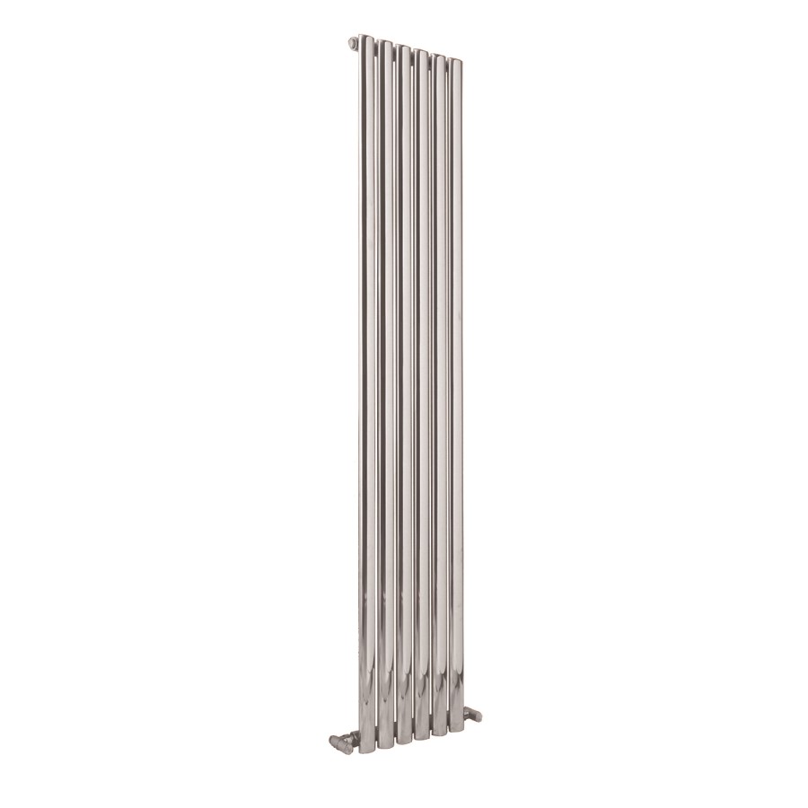 Vertical Chrome Tall Radiator - 1800 x 360mm