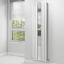 Vertical Mirrored Designer Modern Radiator - 1800 x 499mm - 3031 BTU's