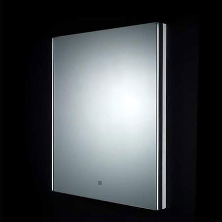 RAK Resort LED Mirror with Demister Pad and Shaver Socket 700 x 550mm ...