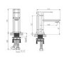 RAK Ceramics Resort Chrome Mono Basin Mixer Tap