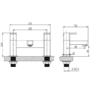 RAK Ceramics Resort Bath Mixer Tap