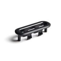 Matt Black Overflow Cover Suitable for Roxbi Arragon Sion Basins Matt Black Overflow Cover Suitable for Roxbi Arragon Sion Basins