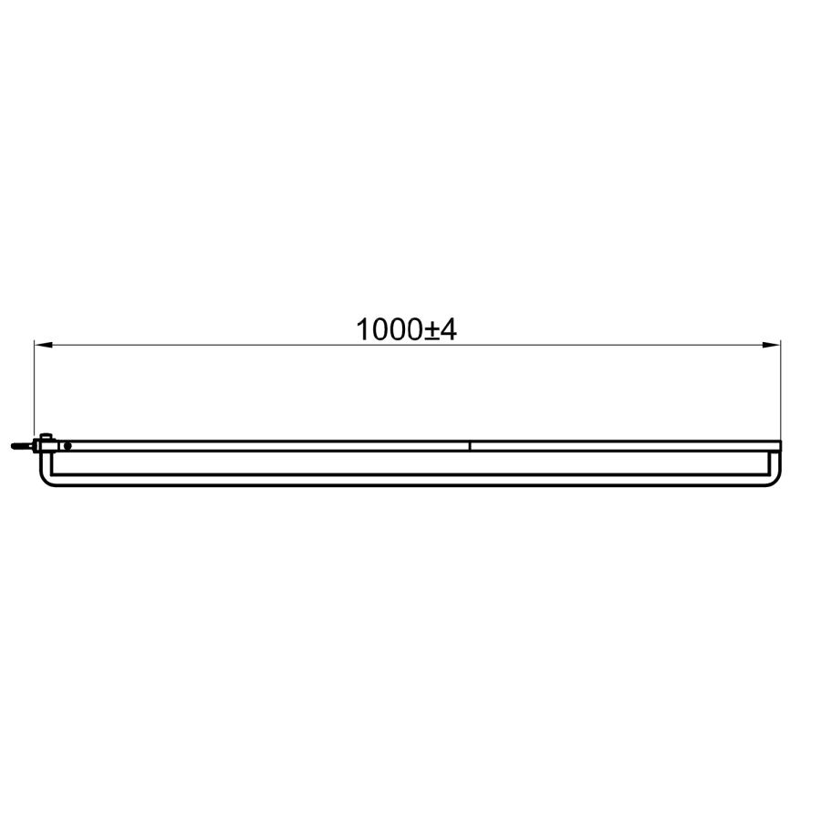 1400x800mm Brushed Brass Curved Glass Wet Room Shower Screen Enclosure with Towel Rail- Raya