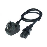 1m UK Kettle Lead 