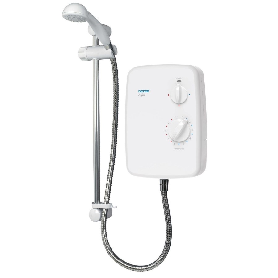 Triton Agio 8.5kw White Electric Shower