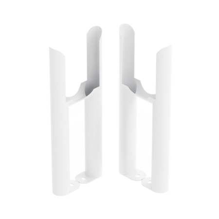 Traditional Radiator Feet Reggio White Three Column Traditional Radiator Feet - Better Bathrooms