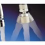 Franke Silk Steel Twin Lever Monobloc Kitchen Mixer Tap - Rotaflow