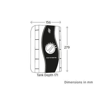 InSinkErator Chrome Single Lever Hot & Cold Kitchen Tap - HC3300C