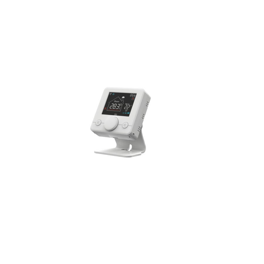 electriQ Smart WiFi RF Wireless Thermostat with Receiver for Boilers - Alexa & Google Home