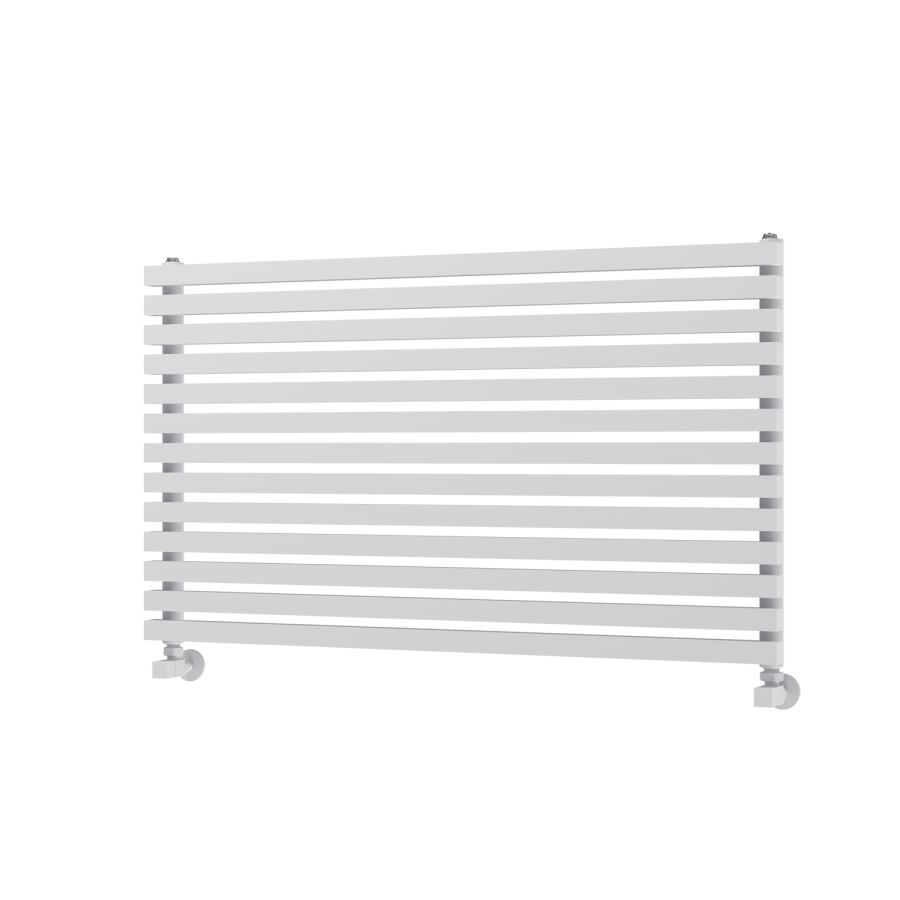 Ravello White Square Designer Radiator 585x1000mm Single Panel 2785 BTU