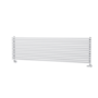 Ventura White Oval Unique Designer Radiator 455x1600mm Single Panel 4007 BTU