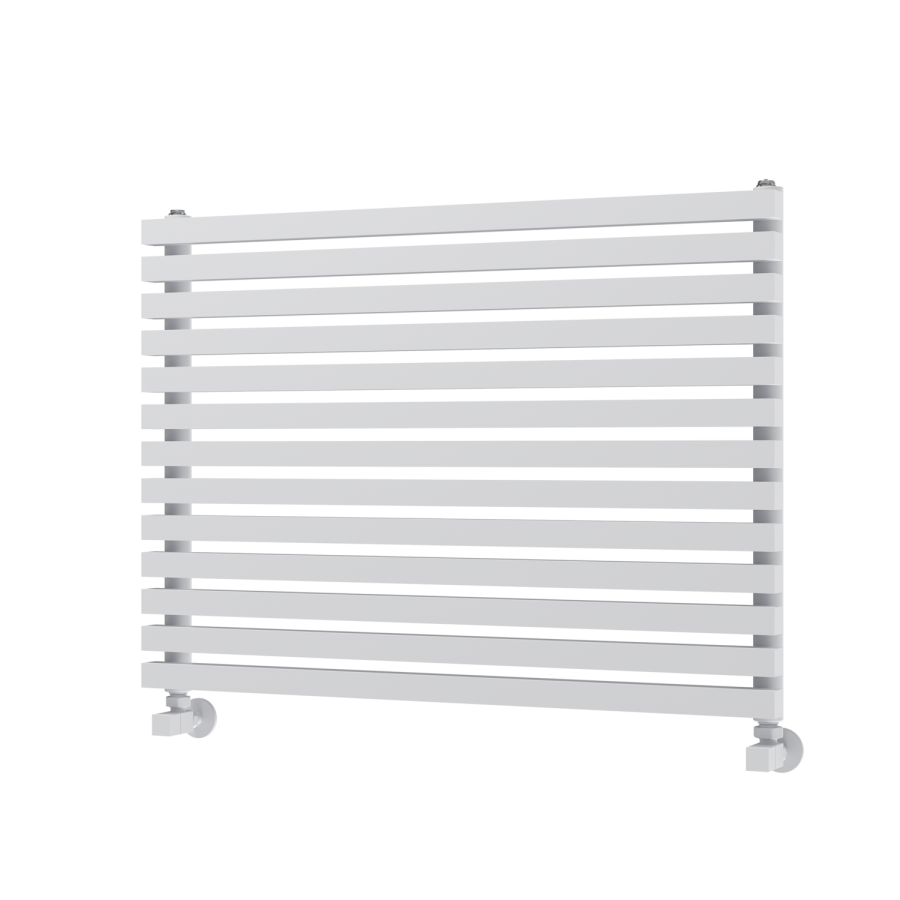 Ravello White Square Designer Radiator 585x800mm Single Panel 2276 BTU