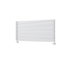 Ventura White Oval Unique Designer Radiator 595x1200mm Single Panel 3785 BTU