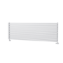 Ventura White Oval Unique Designer Radiator 595x1800mm Single Panel 5928 BTU