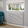 Ravello White Square Designer Radiator 810x1200mm Single Panel 4553 BTU