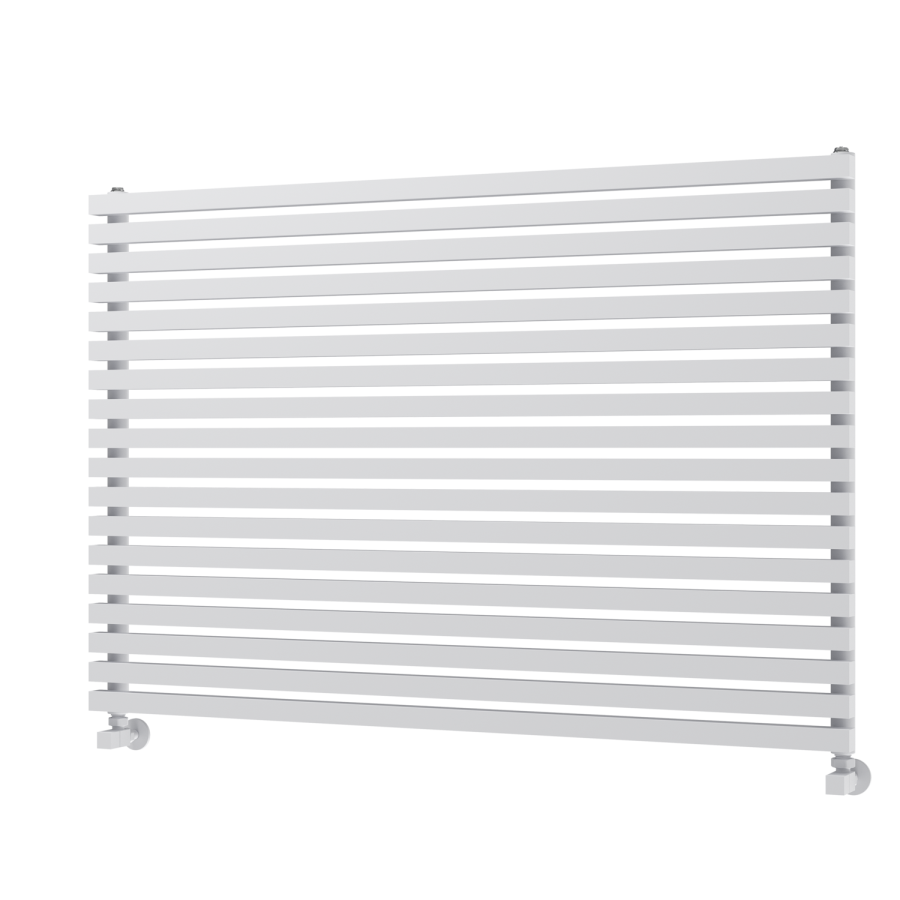 Ravello White Square Designer Radiator 810x1200mm Single Panel 4553 BTU