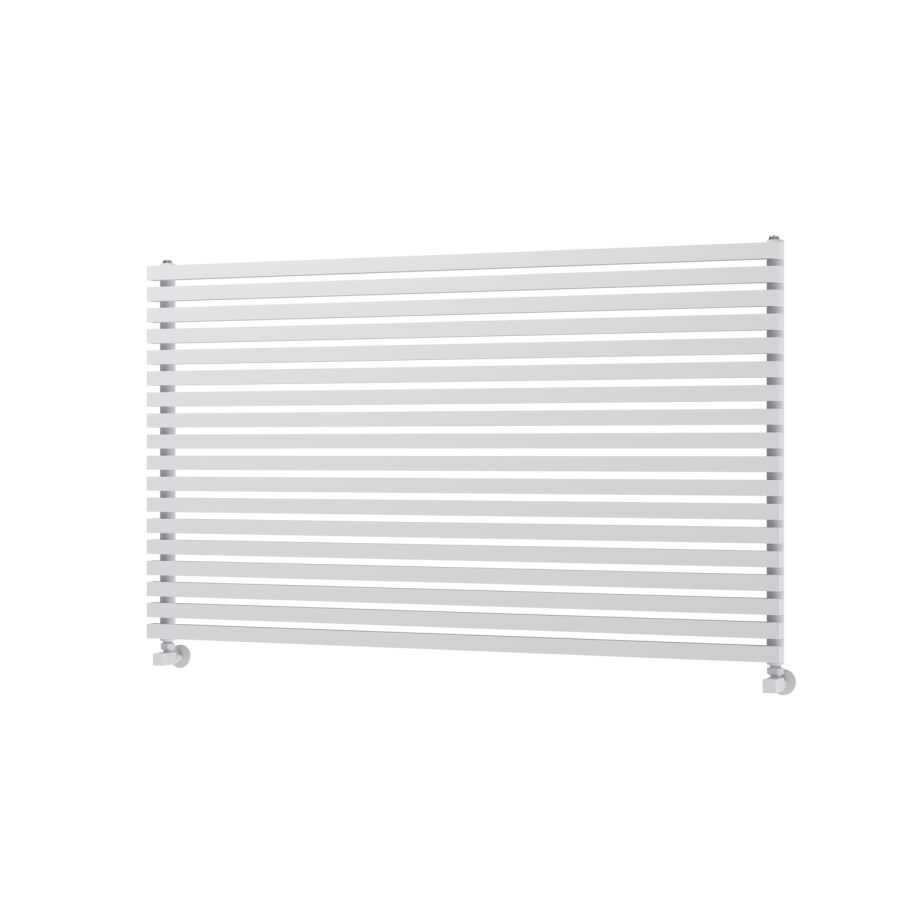 Ravello White Square Designer Radiator 810x1400mm Single Panel 5235 BTU