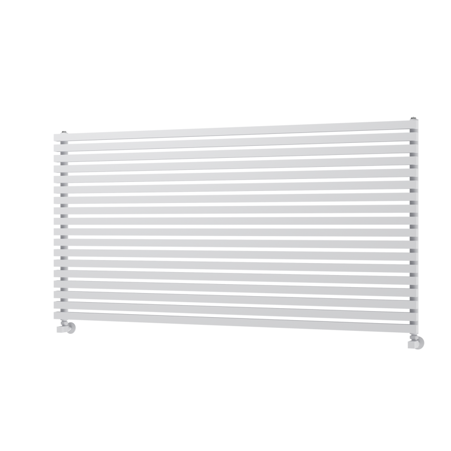 Ravello White Square Designer Radiator 810x1600mm Single Panel 5908 BTU