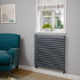 Ravello Dark Grey Anthracite Square Designer Radiator 810x800mm Single Panel 3150 BTU