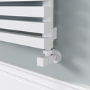 Ravello White Square Designer Radiator 315x1200mm Single Panel 1771 BTU
