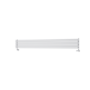 Ventura White Oval Unique Designer Radiator 245x1800mm Single Panel 2478 BTU