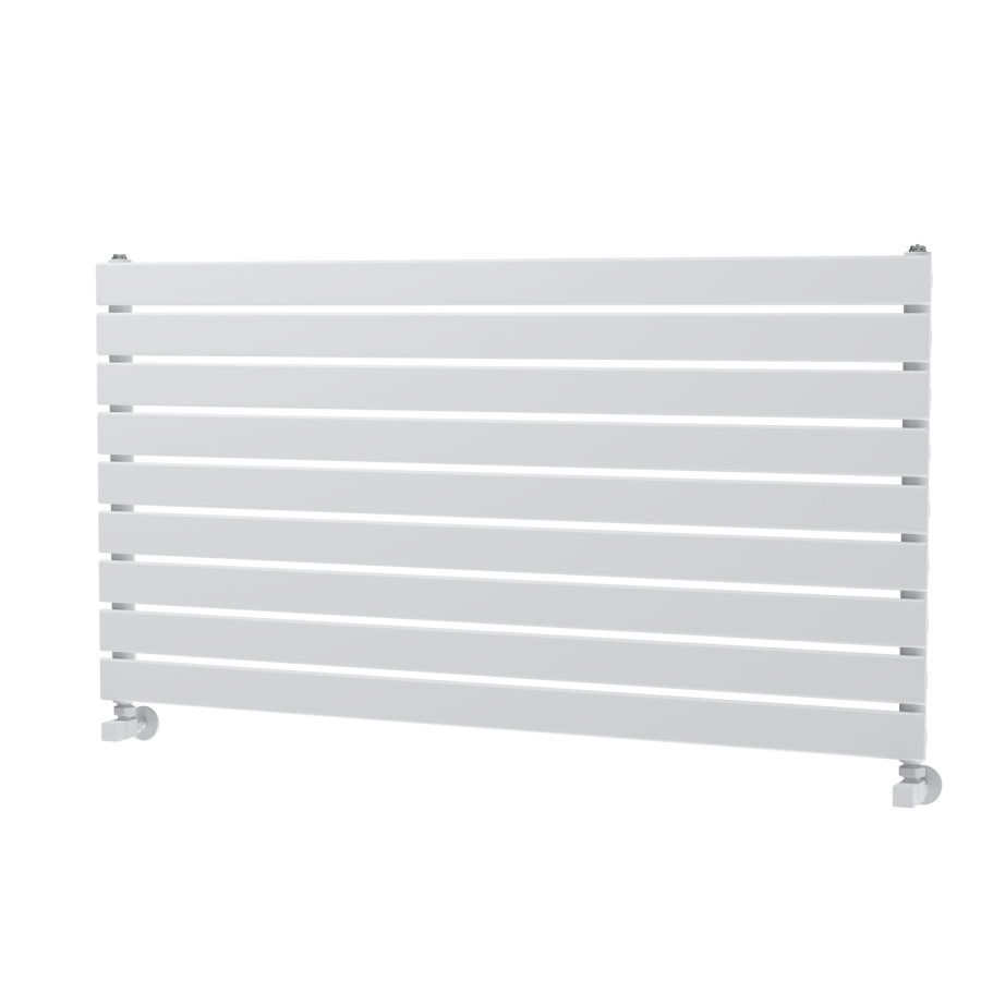 Riace Linea White Flat Designer Radiator 630x1200mm Single Panel 2881 ...