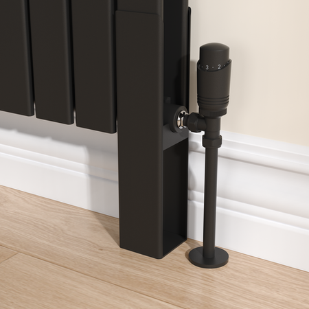 Cooling Module Foot Riace Black Designer Radiator Feet -Suitable for Flat Double Panel ...
