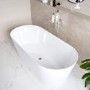 Freestanding Double Ended Bath 1645 x 740mm - Riley