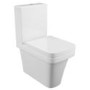 Close Coupled Toilet with Soft Close Seat - Square - Davana 