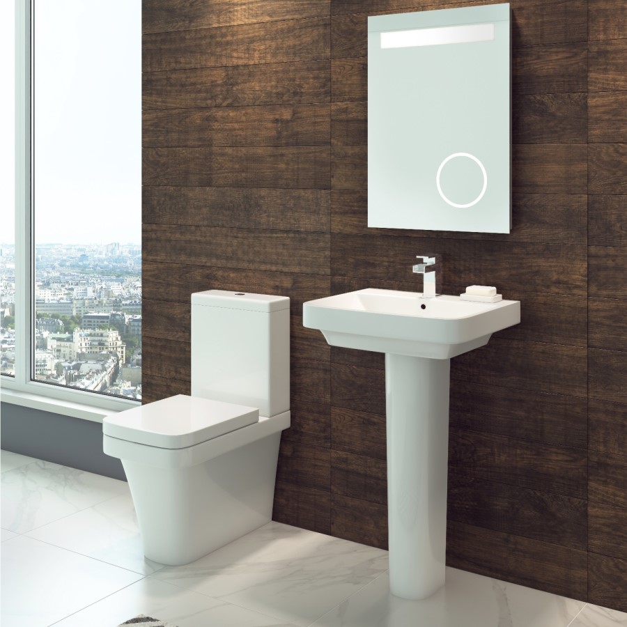 Davana Back To Wall Toilet with Soft Close Seat