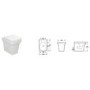 Davana Back To Wall Toilet with Soft Close Seat