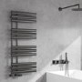 Reina Chisa Gunmetal Designer Towel Radiator - 1130 x 500mm