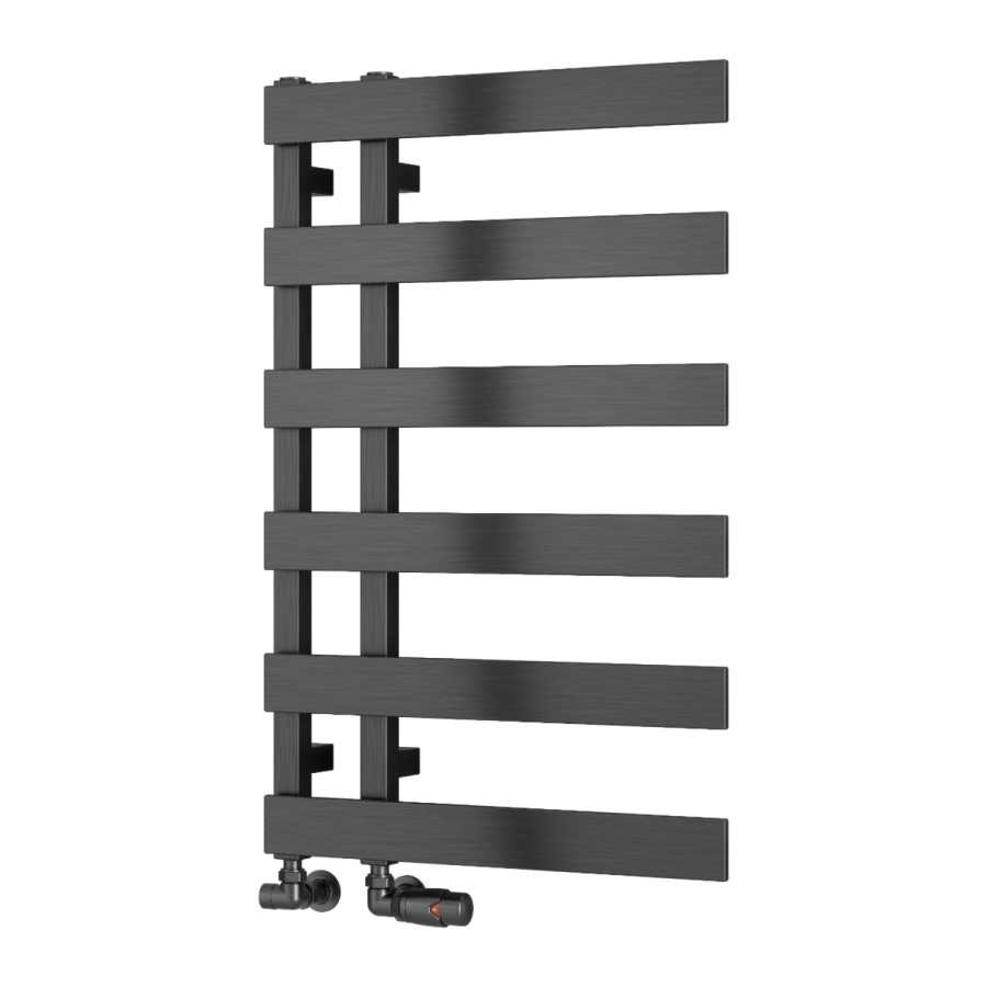 Reina Florina Gunmetal Grey Designer Towel Radiator 800 x 500mm