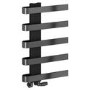 Reina Panaro Gunmetal Designer Towel Radiator - 800 x 500mm