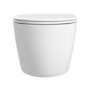 Grade A1 - Back to Wall Rimless Toilet and Soft Close Seat - Roma