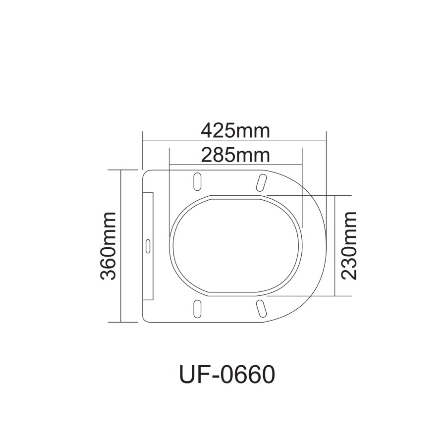 Matt Black Round Soft Close Toilet Seat with Quick Release - Roma