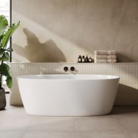 Freestanding Double Ended Bath 1700 x 765mm - Rosa