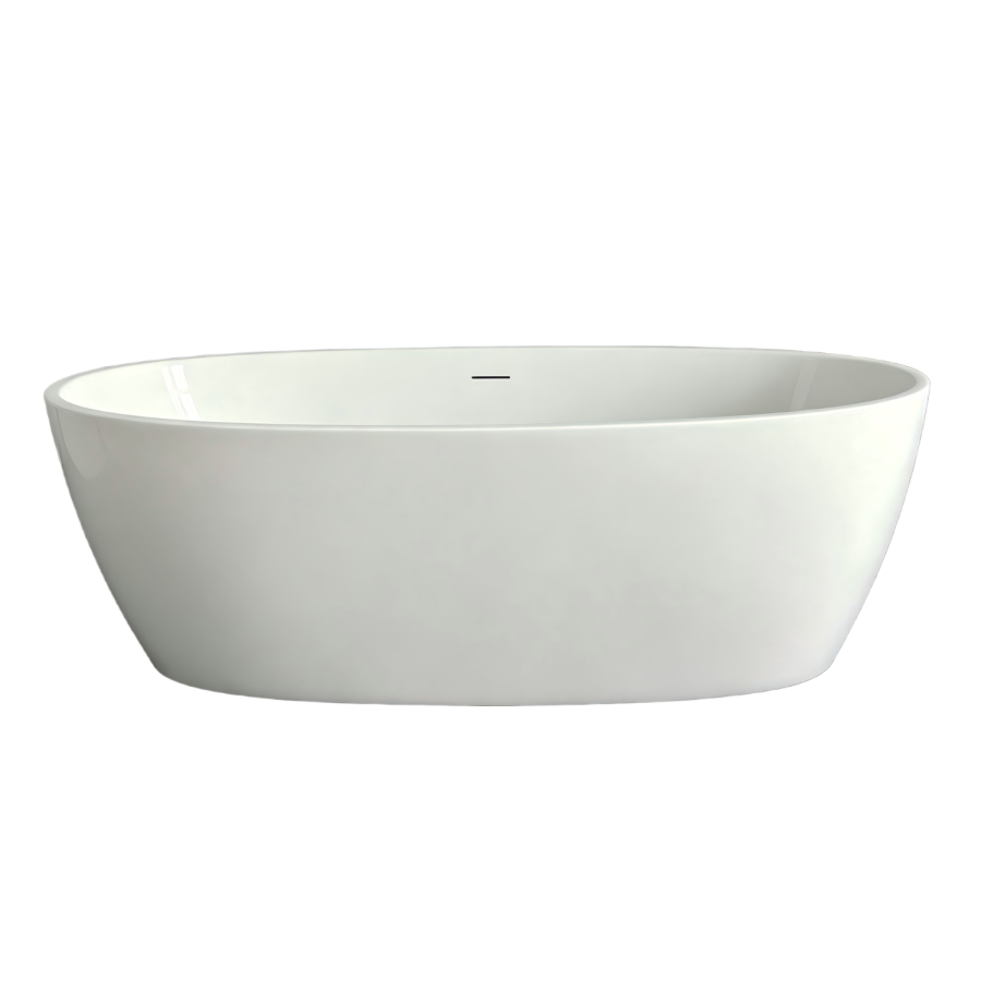 Freestanding Double Ended Bath 1700 x 765mm - Rosa