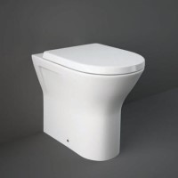 Back to Wall Rimless Toilet with Soft Close Seat - RAK Resort Back to Wall Rimless Toilet with Soft Close Seat - RAK Resort