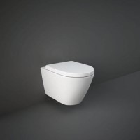 RAK Resort Rimless Wall Hung Toilet with Soft Close Seat